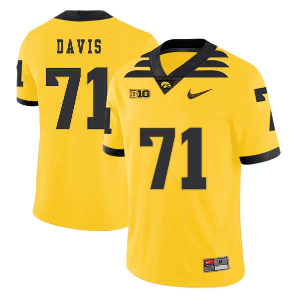 Iowa Hawkeyes 71 Carl Davis Yellow College Football Jersey Dzhi,We sell and wholesale Iowa Hawkeyes 71 Carl Davis Yellow College Football Jersey Dzhi on line form chian!